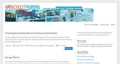 Desktop Screenshot of gobicycletouring.info