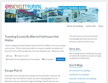 Tablet Screenshot of gobicycletouring.info